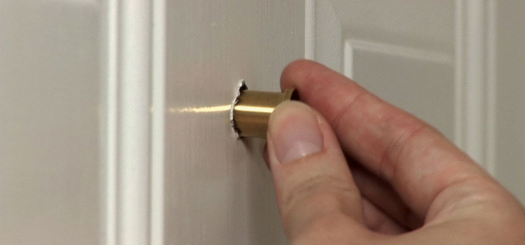 peephole door repair in Santa Barbara